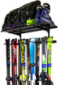 Solitude Ski Solid Shelf | Adjustable Wall Storage System | Holds 10 Pairs of Skis - OVERLANDERS Outfitter