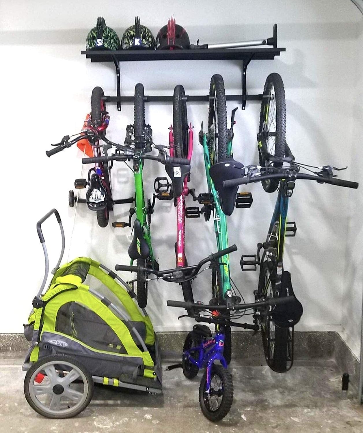 Bike Rack & Shelf | G-Bike Solid Shelf | Holds 5 Bikes - OVERLANDERS Outfitter