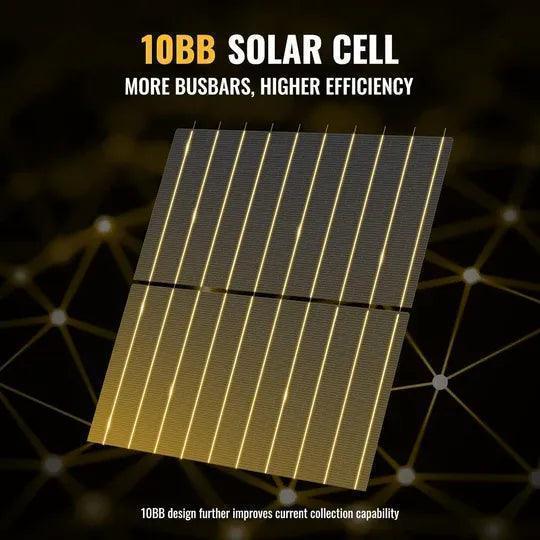 BougeRV 400W 12V 10BB Mono Bifaicial Solar Panel - OVERLANDERS Outfitter