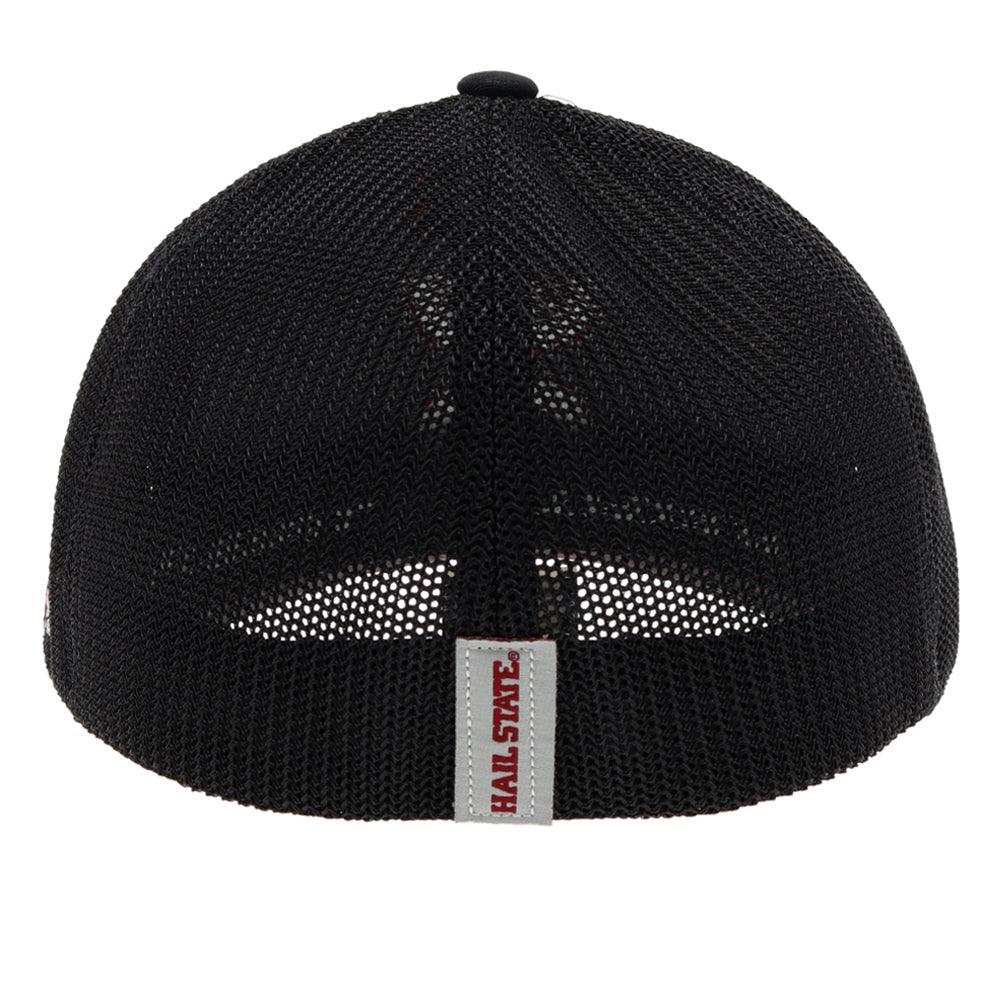 HOOey Mississippi State (Black/Grey/Maroon) - Fitted Trucker Cap - OVERLANDERS Outfitter