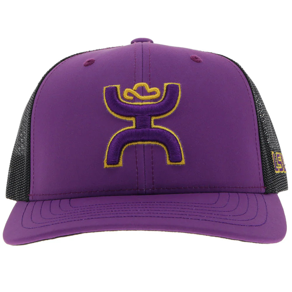 HOOey Louisiana State University "LSU" ( Purple/Black) - Trucker Cap - OVERLANDERS Outfitter
