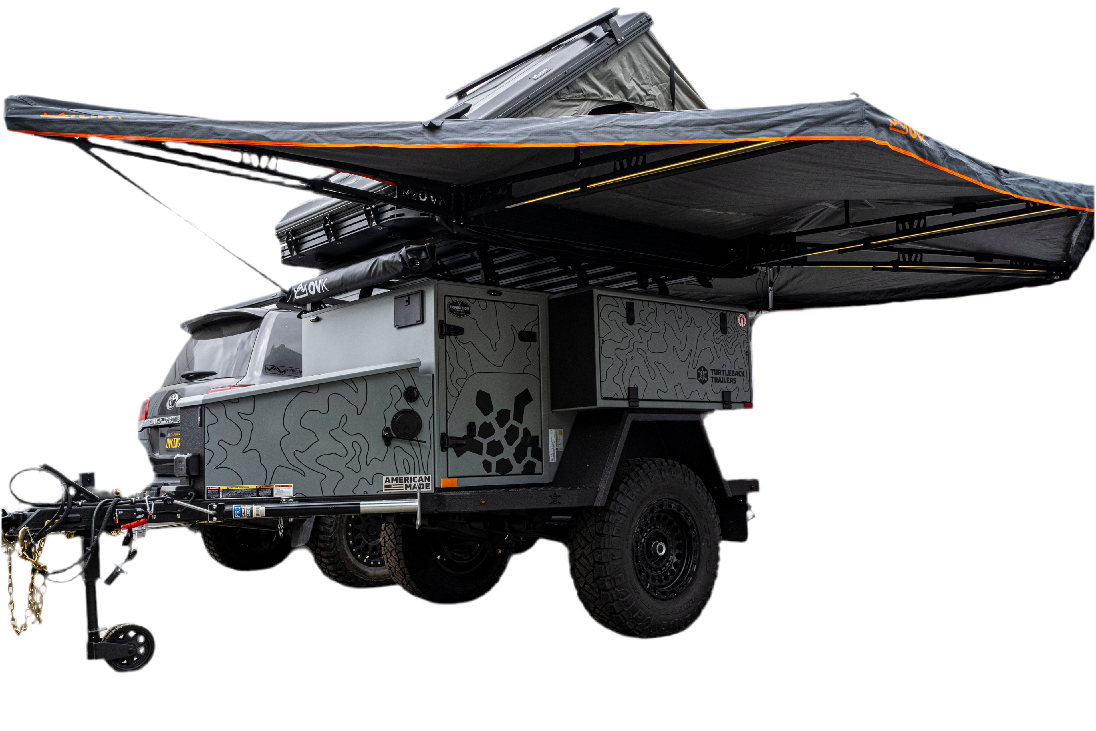 OVK 270 HD Awning Gen 2 w/wc lights - OVERLANDERS Outfitter