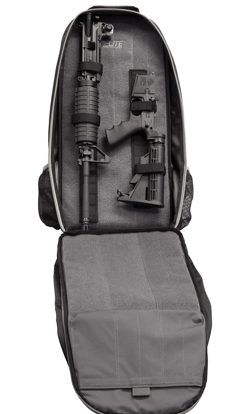 Stealth Backpack Tie-Down Straps by Elite Survival Systems, featuring durable straps for secure gear attachment.