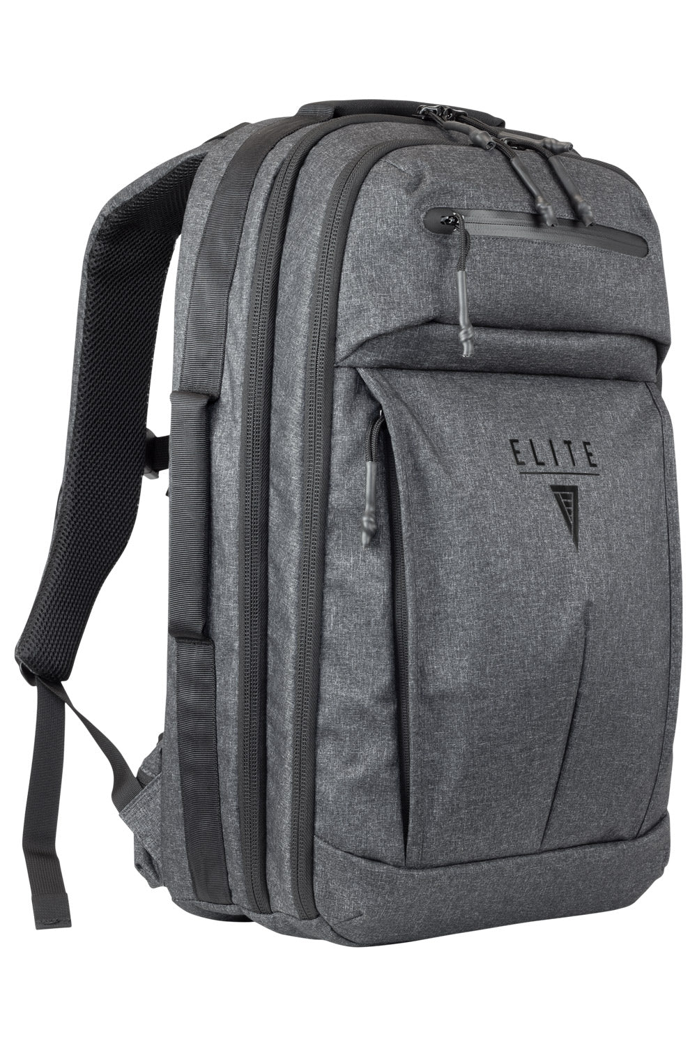 Elite Survival Systems STEALTH SBR Backpack in black, showcasing spacious compartments and adjustable straps.