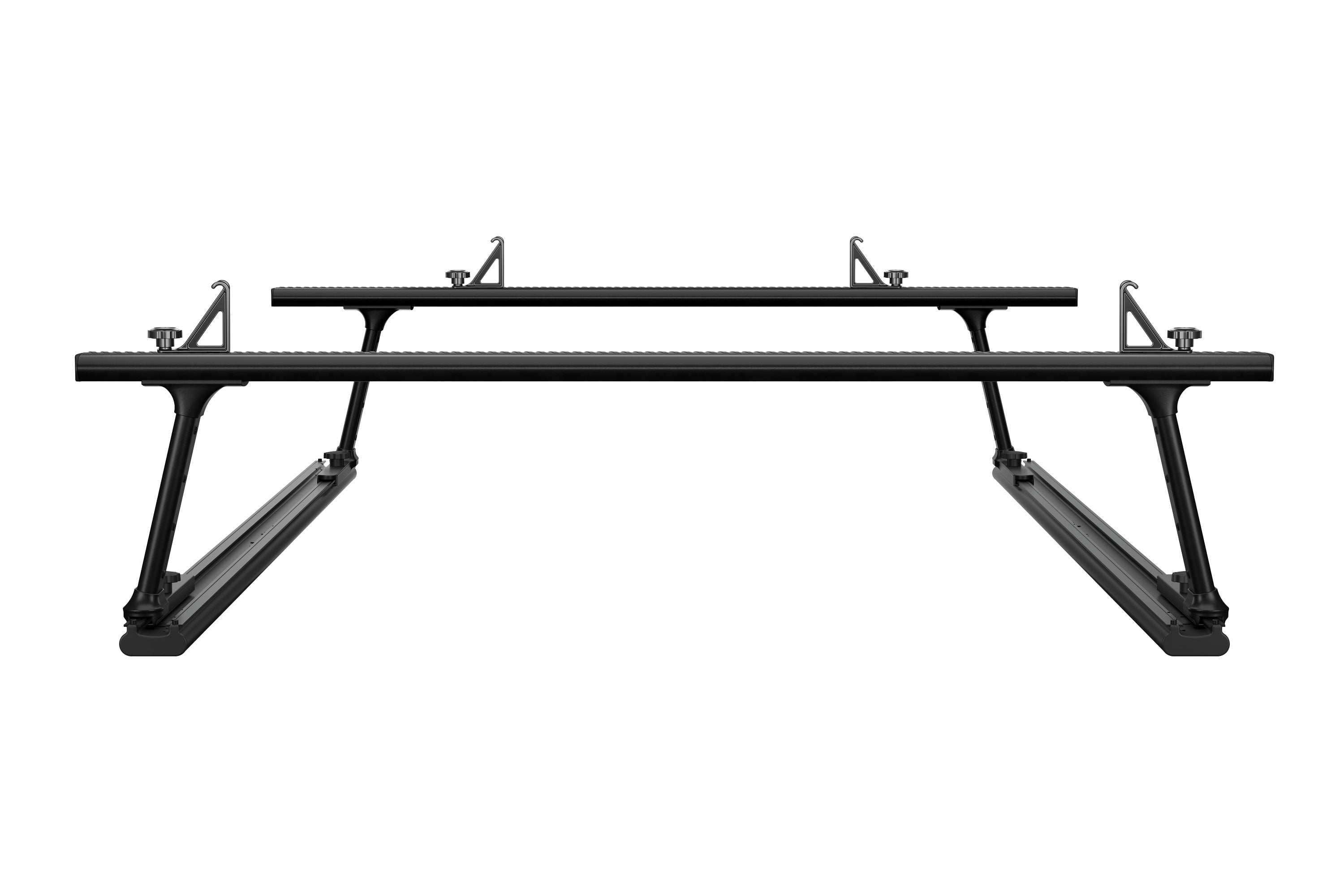 Backcountry Sportsman Thule Xsporter Pro Shift roof rack installed on a vehicle, featuring durable aluminum construction and adjustable crossbars.