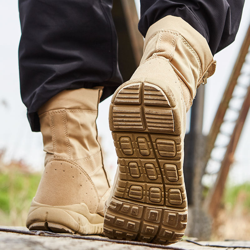 Summer Tactical Desert Combat Boots for Outdoor Climbing and Adventure - OVERLANDERS Outfitter