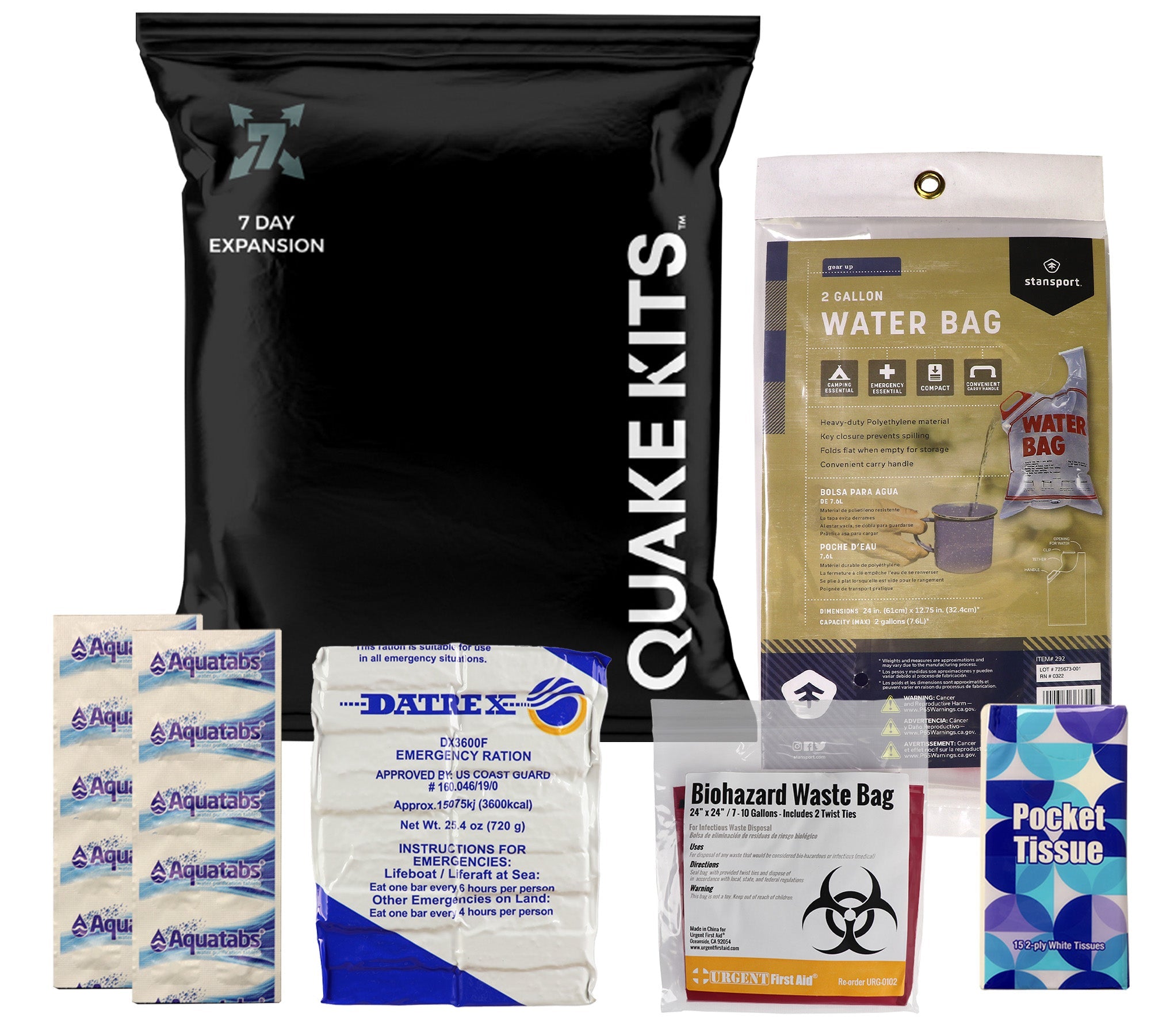 7 Day Expansion with Water Carrier - OVERLANDERS Outfitter