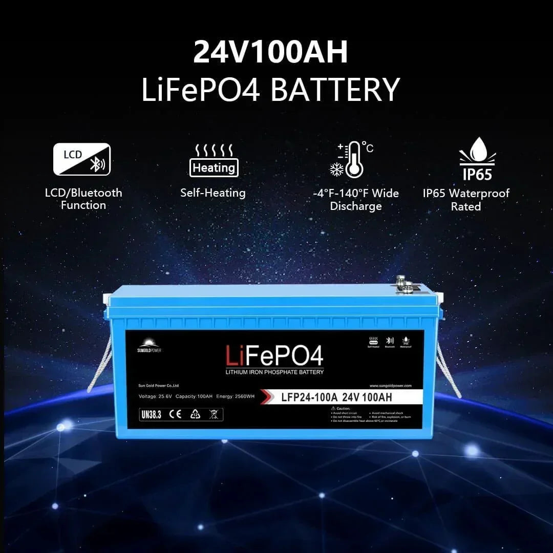 Off Grid Solar Kit 6000W 48VDC 120V/240V 10.24KWH Lithium Battery 6 X 370 Watt Solar Panels SGK-PRO64 - OVERLANDERS Outfitter