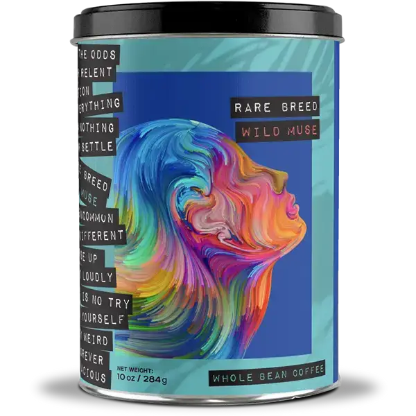 Natural Process Whole Bean Coffee, Wild Muse, 10oz - OVERLANDERS Outfitter
