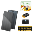BougeRV 12V 800W High Watt Rigid Solar System Kit - OVERLANDERS Outfitter