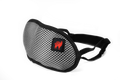 Blackout travel eye and sleep mask by GrandTrunk, made of soft fabric, designed to block light for better sleep during travel.