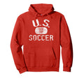 United States Soccer Usmnt Officially Hoodie - Minimalist Print Men Women - OVERLANDERS Outfitter