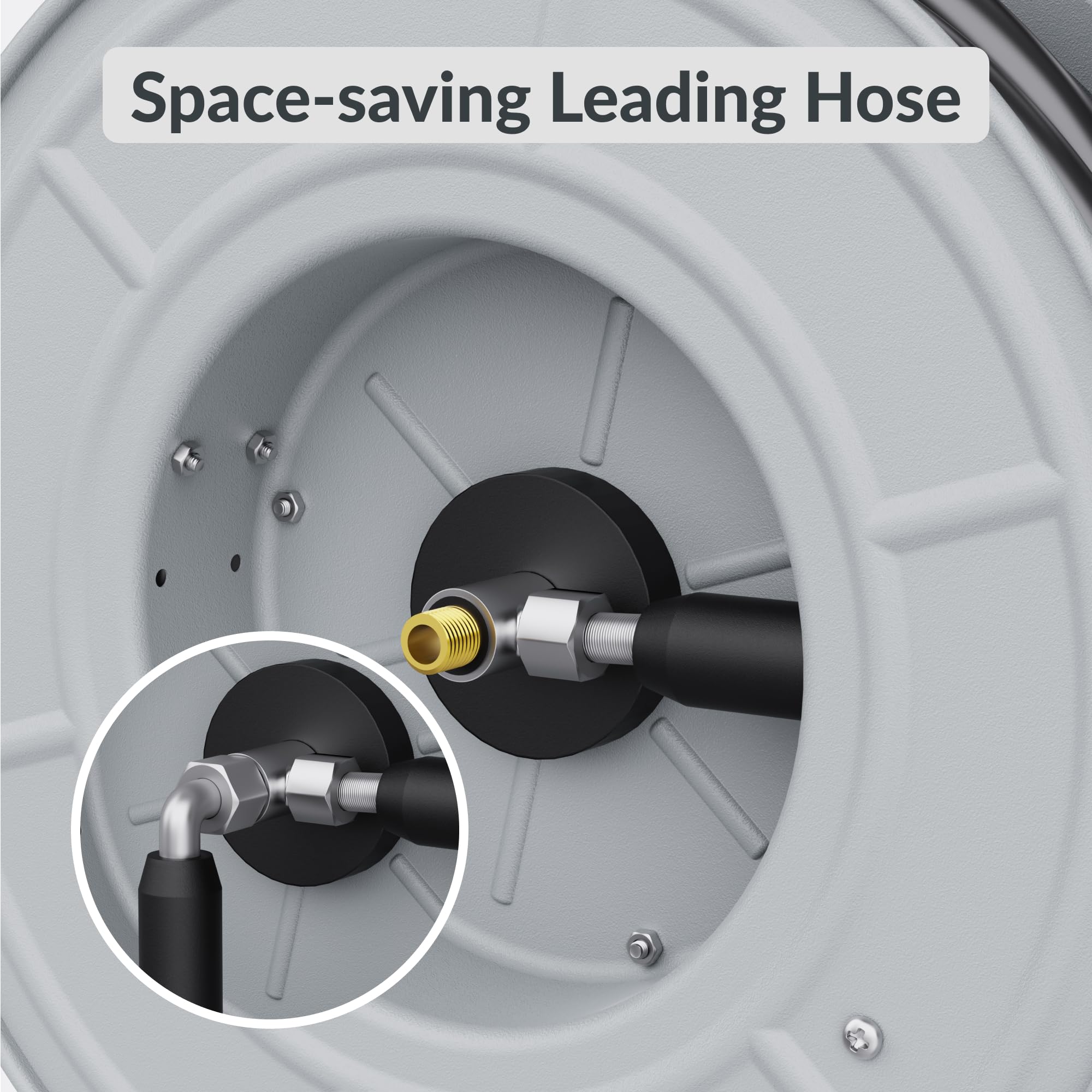 Retractable Pressure Hose Reel-1/4in - OVERLANDERS Outfitter