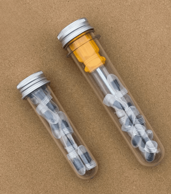 Bean's Moto Booth motorcycle portable tire repair plug for quick on-the-go motorcycle tire repairs.