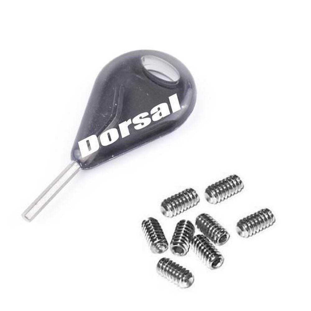DORSAL Surfboard Fin Screws and Hex Key - OVERLANDERS Outfitter