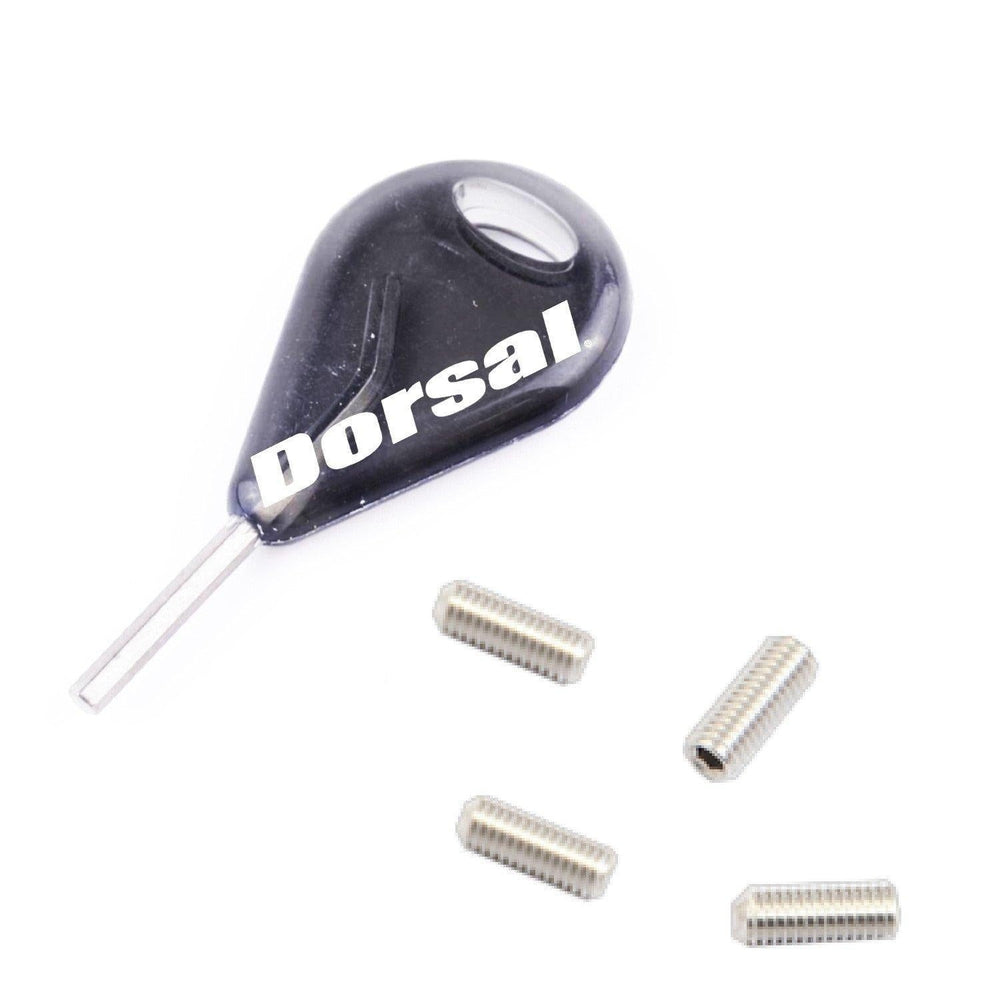 DORSAL Surfboard Fin Screws and Hex Key - OVERLANDERS Outfitter