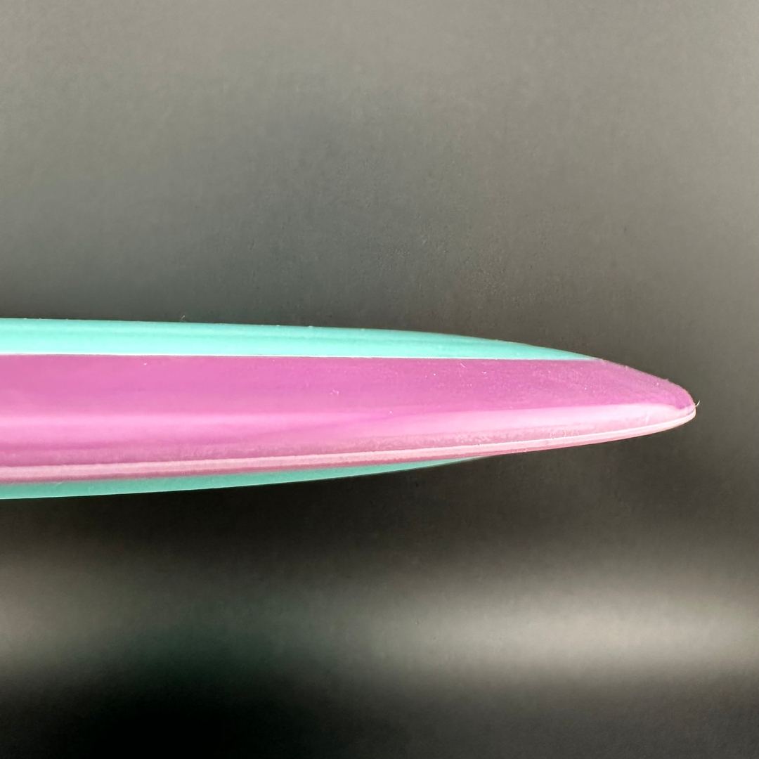Rare Air Discs Fission Defy Crushin' Amanitas VIP 2.0 disc golf disc with vibrant design and bold branding on the flying disc.