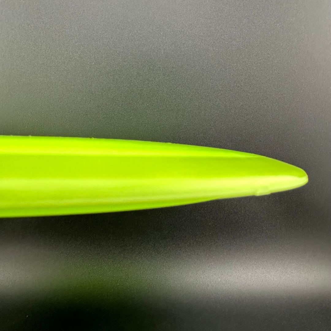 Rare Air Discs Fission Defy Crushin' Amanitas VIP 2.0 disc golf disc with vibrant design and bold branding on the flight surface.
