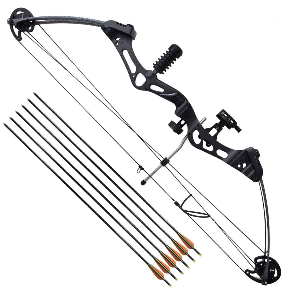 NNEVL Adult Compound Bow with Accessories and Fiberglass Arrows - OVERLANDERS Outfitter