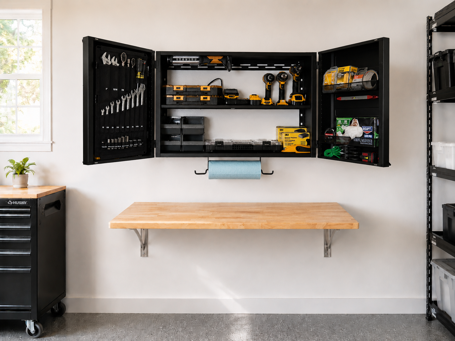 BLAT Wall Cabinet | Built In PivotPanel | Fully Assembled - OVERLANDERS Outfitter