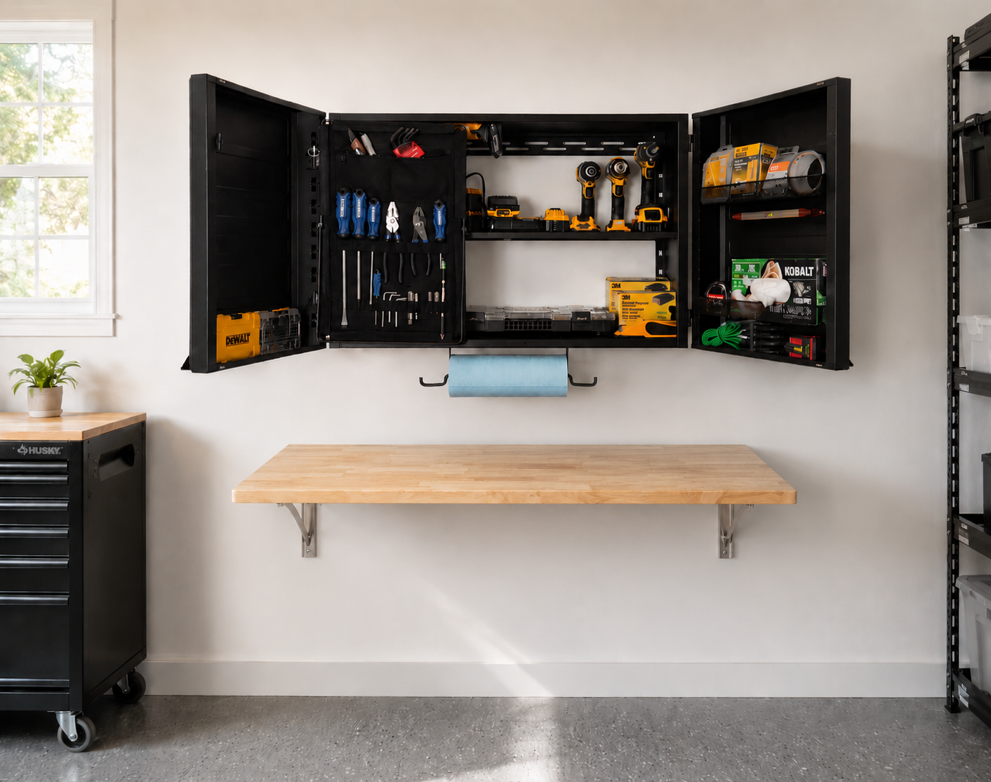 BLAT Wall Cabinet | Built In PivotPanel | Fully Assembled - OVERLANDERS Outfitter