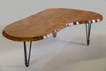 Wavy Kidney Table with EB Hairpin Legs - We The Collective