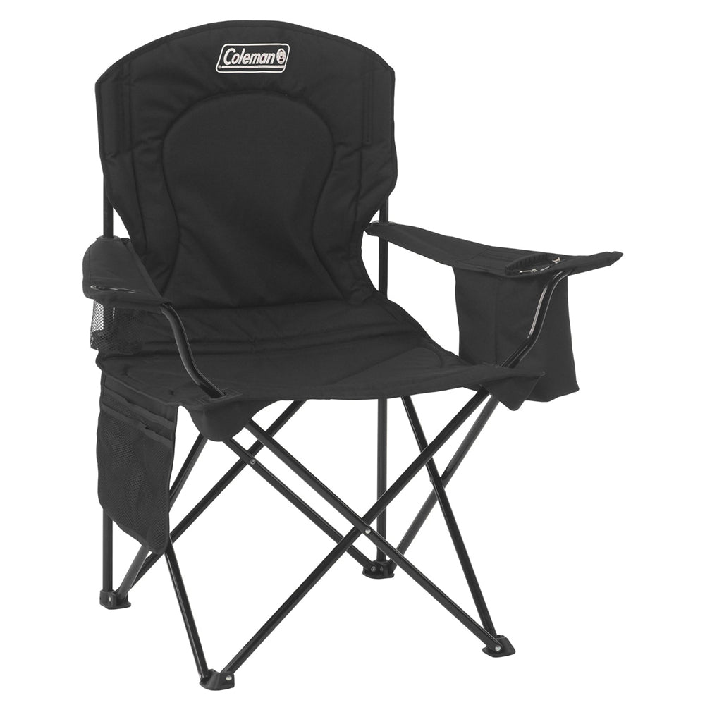 Coleman Cooler Quad Chair - Black - OVERLANDERS Outfitter