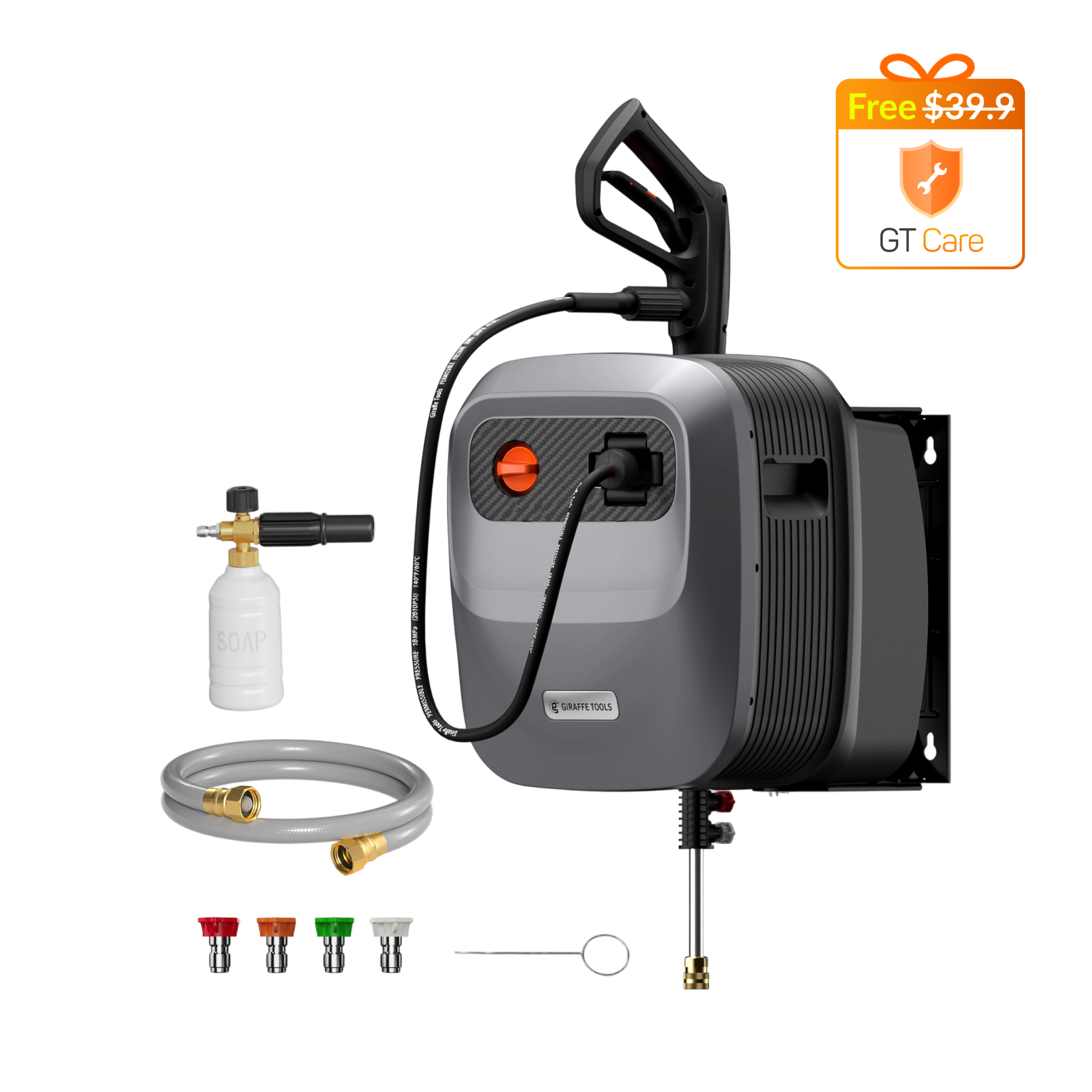 Grandfalls Retractable Pressure Washer G20 - OVERLANDERS Outfitter