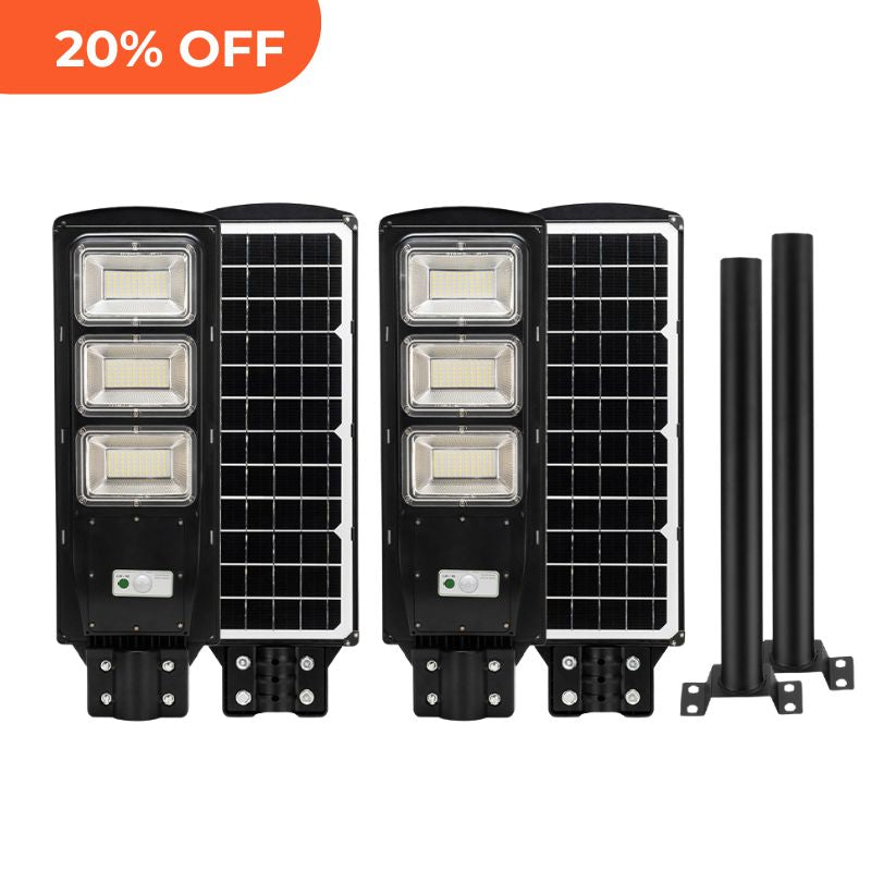 60W 90W 120W Solar Street Light -ES04 Series - OVERLANDERS Outfitter