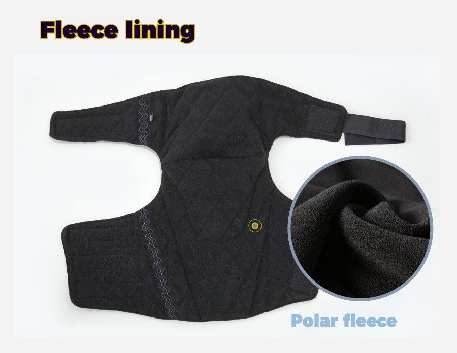 Bean's Moto Booth CC™ Motorcycle Winter Insulated Knee Pads for motorcycle accessories, showing padded, insulated knee protection.