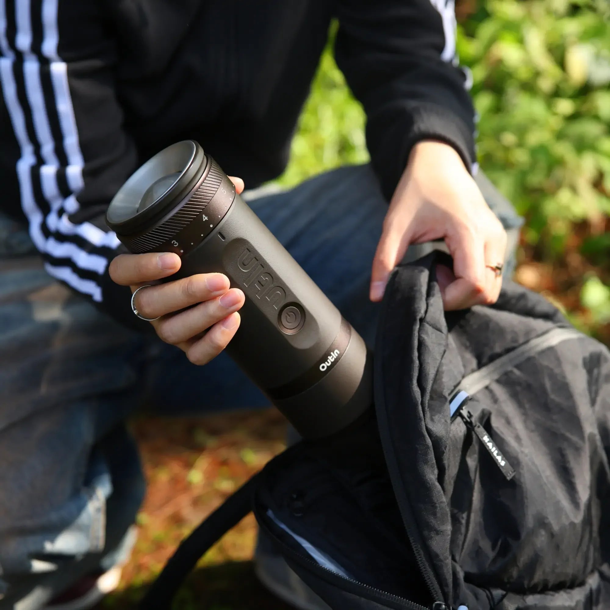 OutIn Fino Portable Electric Coffee Grinder - OVERLANDERS Outfitter
