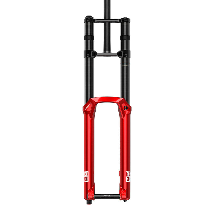 RockShox BoXXer Ultimate D2 Suspension Fork 27.5'' DebonAir+ W/ButterCups 200mm 1-1/8'' 20x110mm Boost TA Rake: 48mm Red - OVERLANDERS Outfitter