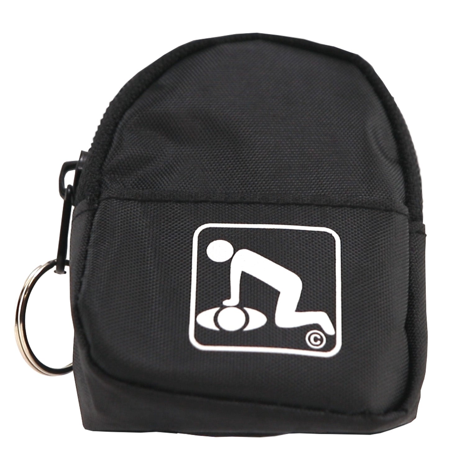 CPR Black Beltloop Keychain Backpack with Faceshield, Gloves, and Cleansing Wipes - OVERLANDERS Outfitter