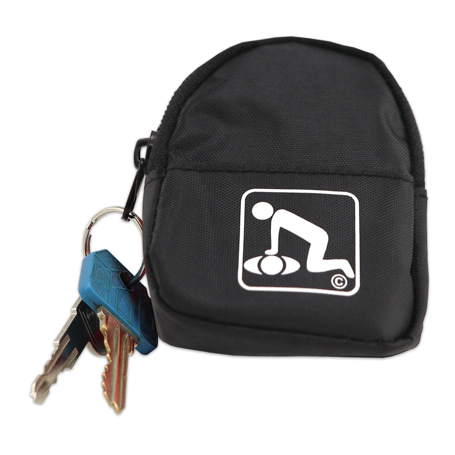 CPR Black Beltloop Keychain Backpack with Faceshield, Gloves, and Cleansing Wipes - OVERLANDERS Outfitter