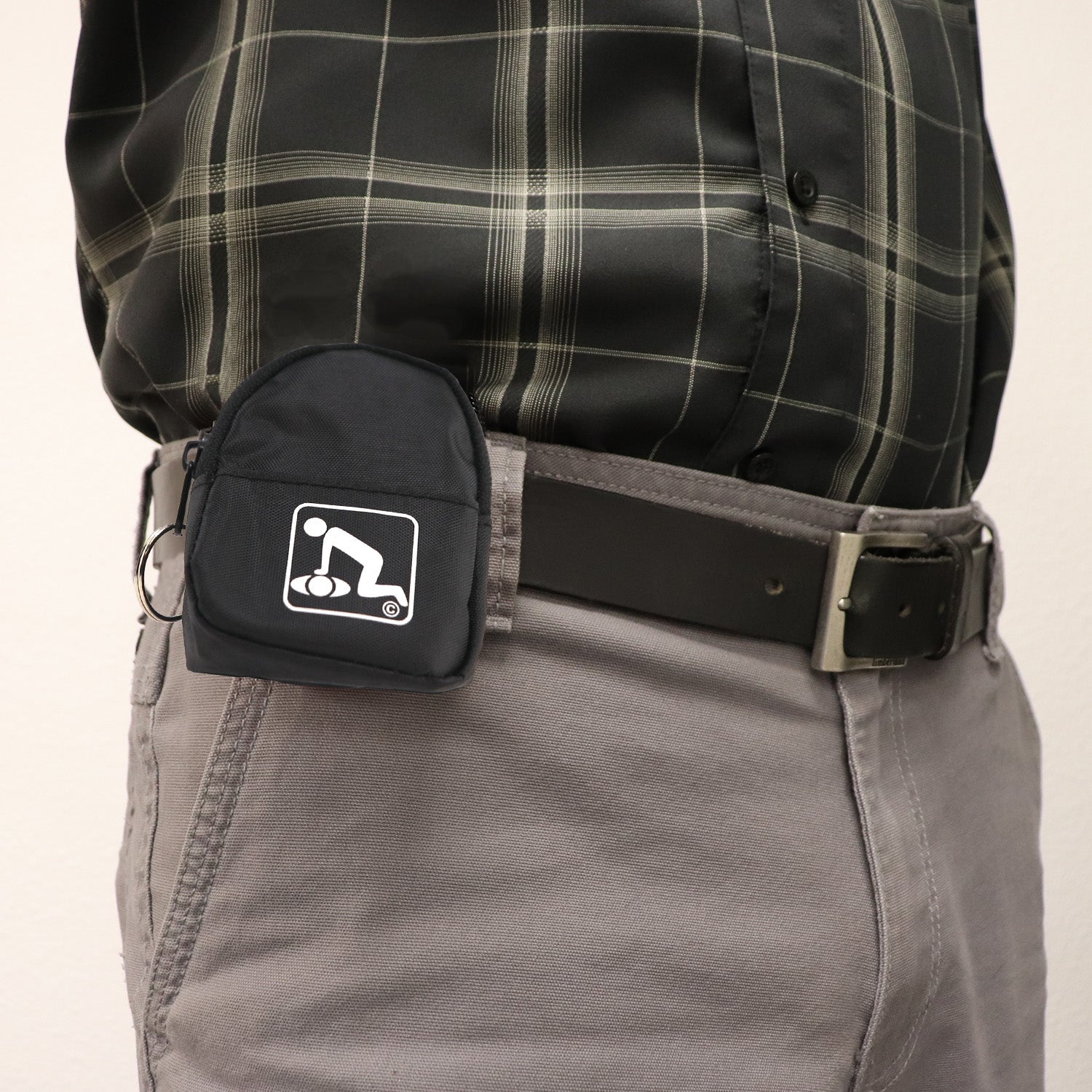 CPR Black Beltloop Keychain Backpack with Faceshield, Gloves, and Cleansing Wipes - OVERLANDERS Outfitter