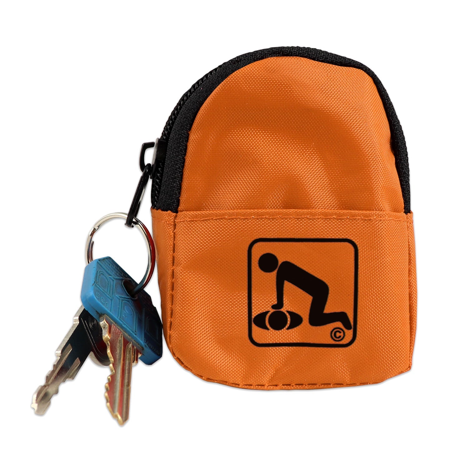 CPR Orange Beltloop Keychain Backpack with Faceshield, Gloves, and Cleansing Wipes - OVERLANDERS Outfitter