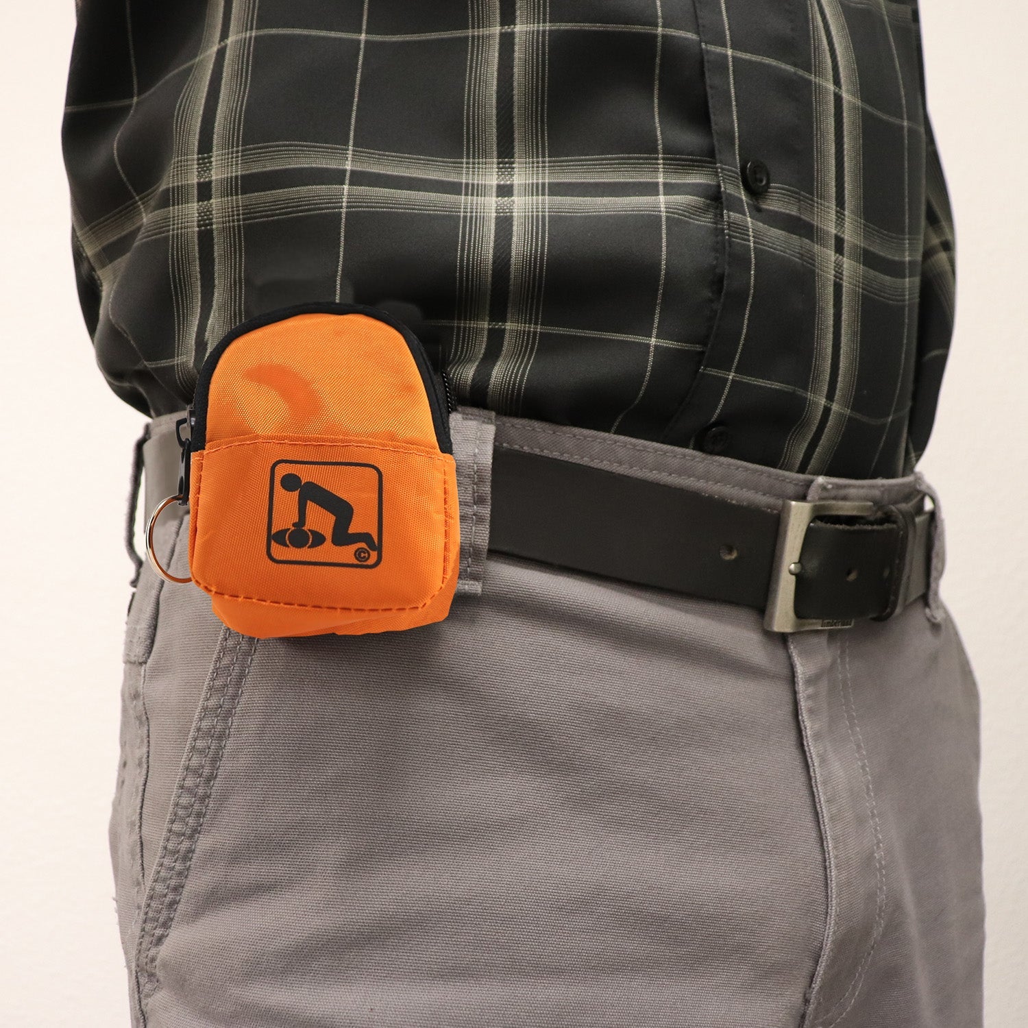 CPR Orange Beltloop Keychain Backpack with Faceshield, Gloves, and Cleansing Wipes - OVERLANDERS Outfitter