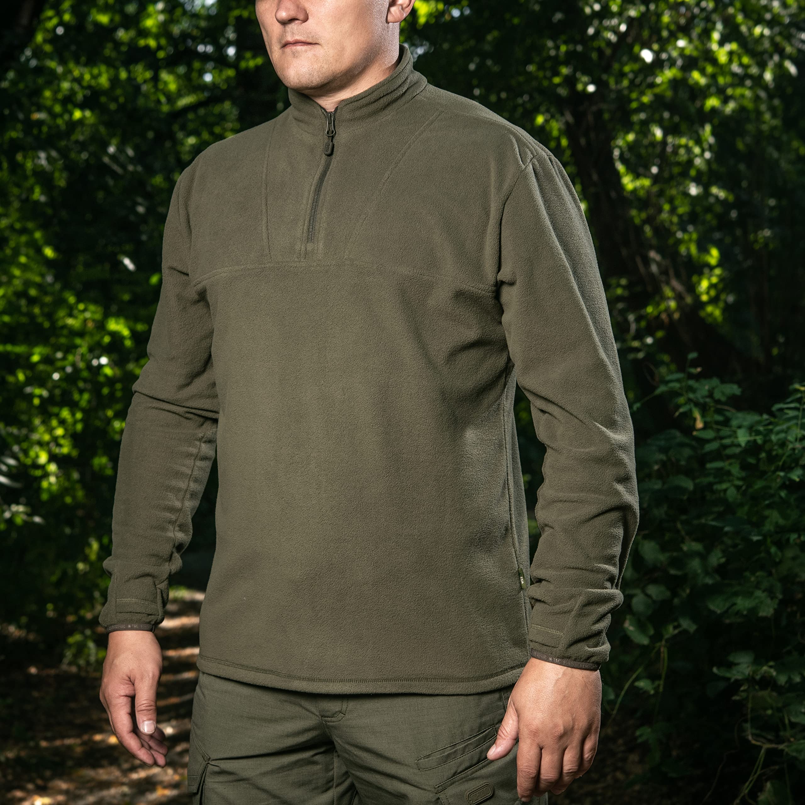 M-Tac Delta Fleece Jacket - Tactical Underwear Top Sweater 1/4 Zip - We The Collective