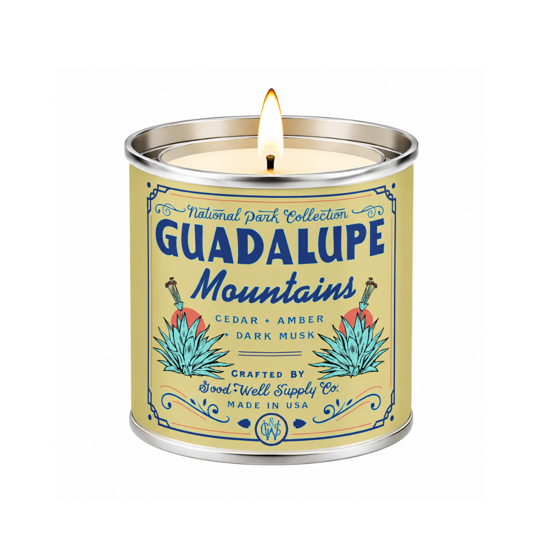 Guadalupe Mountains National Park Candle - OVERLANDERS Outfitter