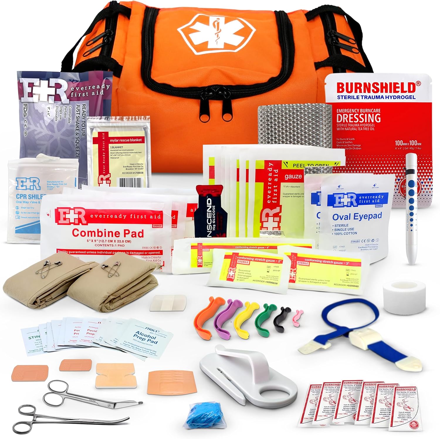 Fully Stocked First Responder Trauma Kit - We The Collective