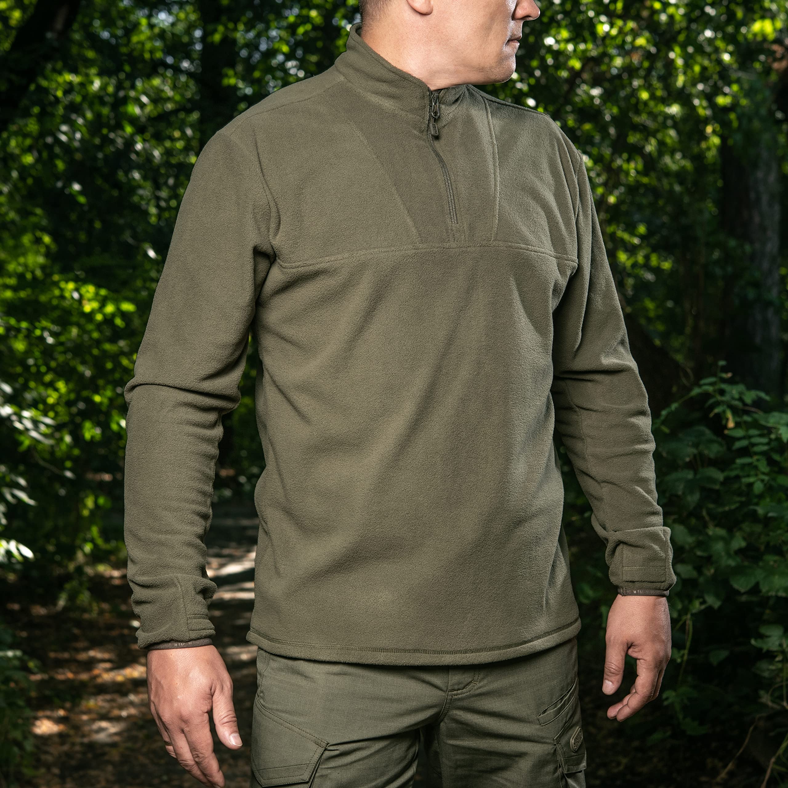 M-Tac Delta Fleece Jacket - Tactical Underwear Top Sweater 1/4 Zip - We The Collective