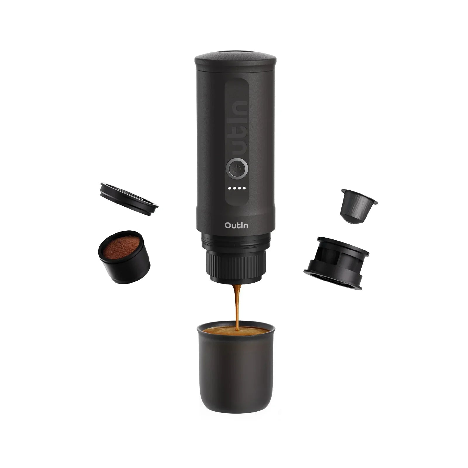 Nano Portable Espresso Machine (Space Grey) - OVERLANDERS Outfitter