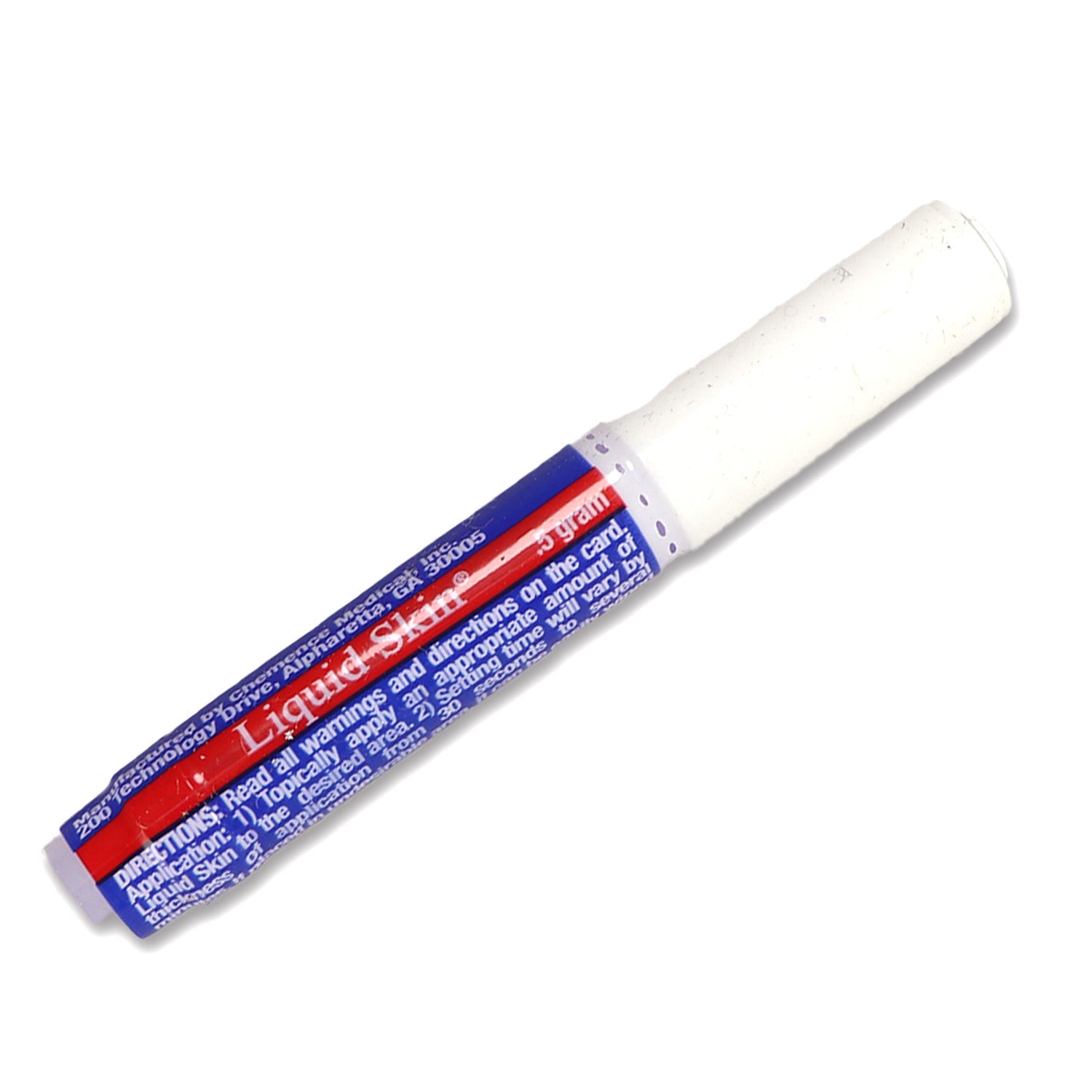 Liquid Skin Liquid Bandage in a bottle, designed for wound protection and healing, shown on a neutral background.