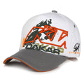 Decor image of a sport motorcycle baseball cap by Bean's Moto Booth featuring a sporty design and motorcycle-themed embroidery.