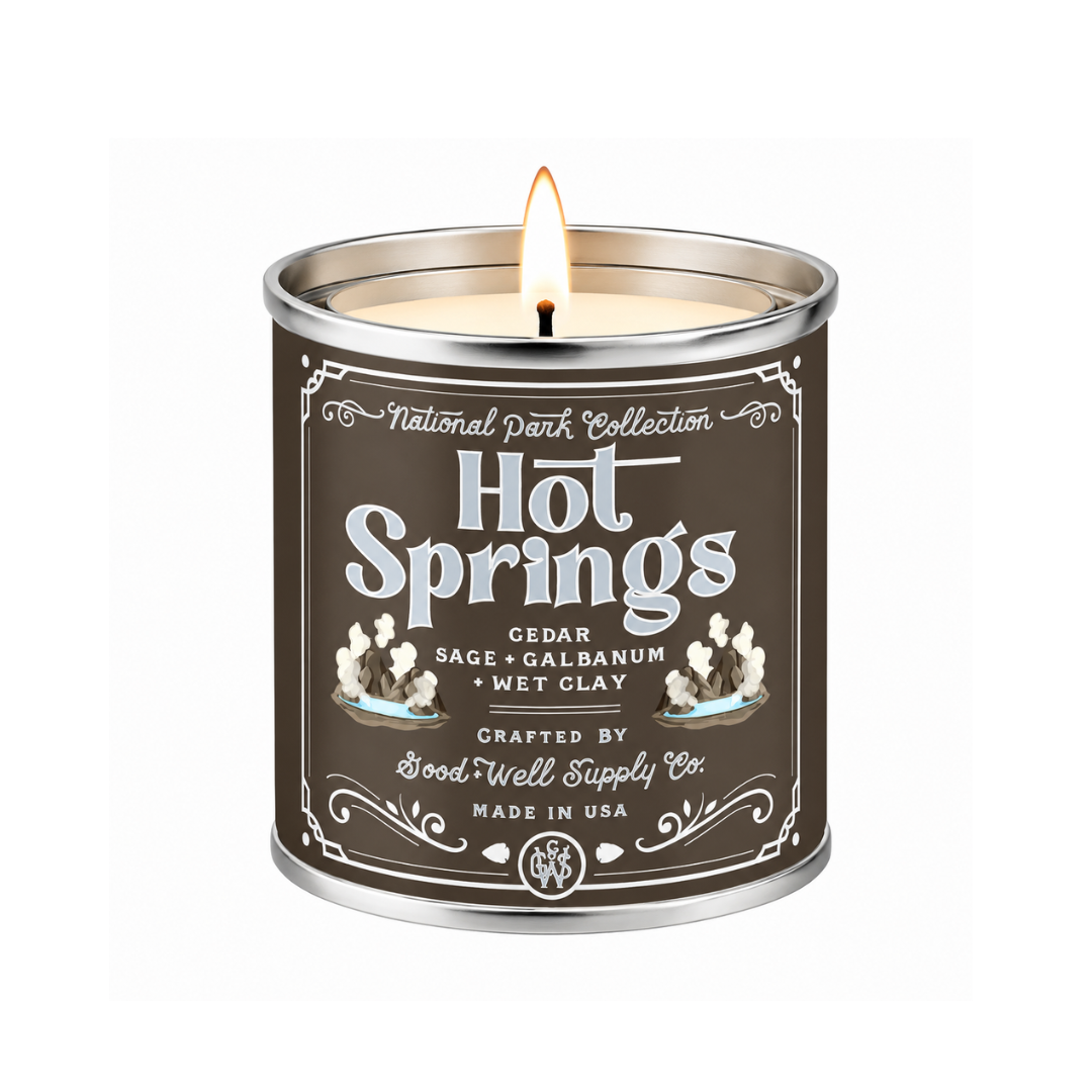 Hot Springs National Park Candle - OVERLANDERS Outfitter