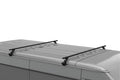 Backcountry Sportsman Thule Rapid Gutter Low roof racks mounted on a vehicle for secure cargo transportation.