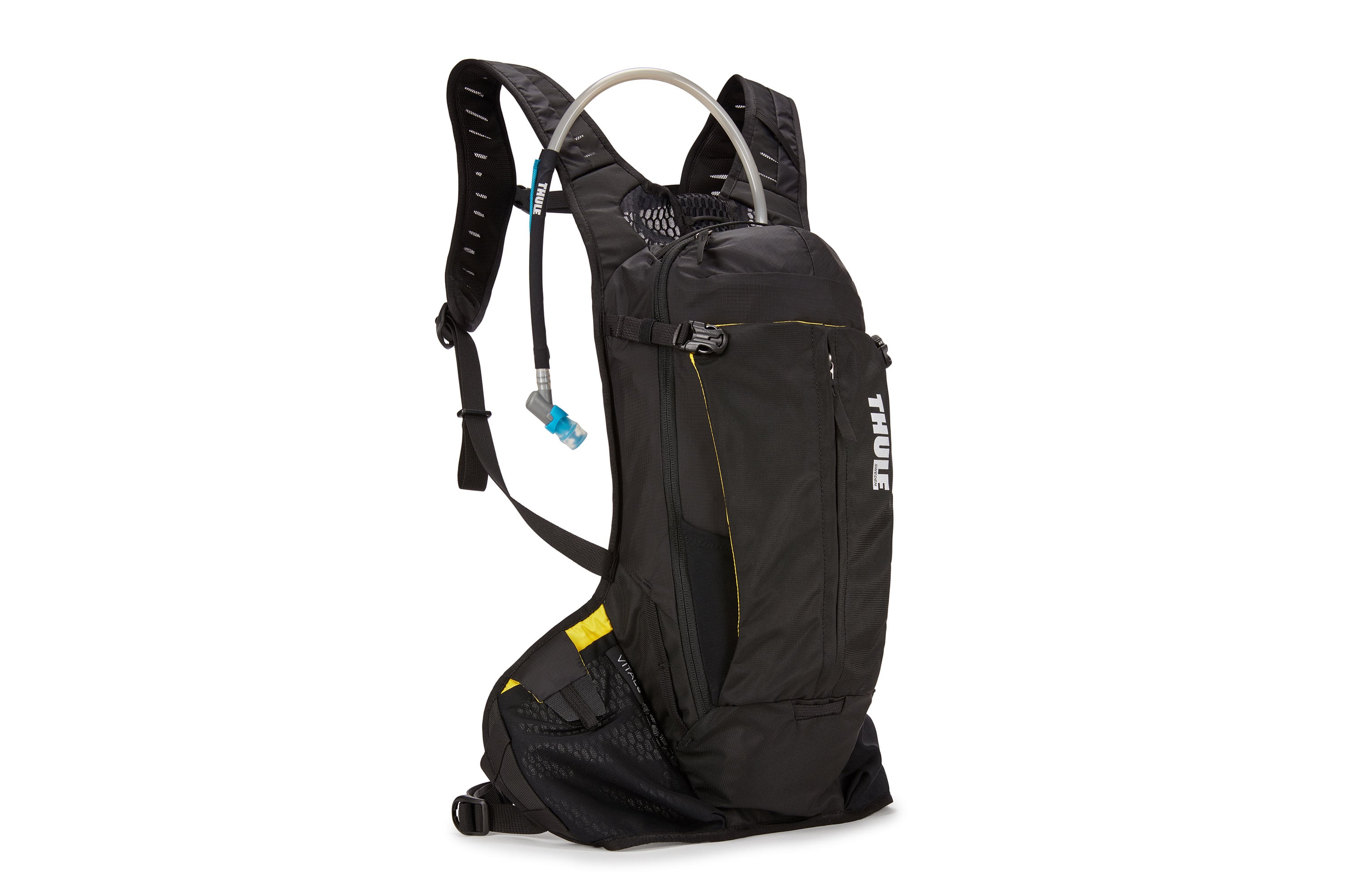 Backcountry Sportsman Thule Vital 8L bike pack with adjustable straps and durable fabric, designed for outdoor cycling adventures.