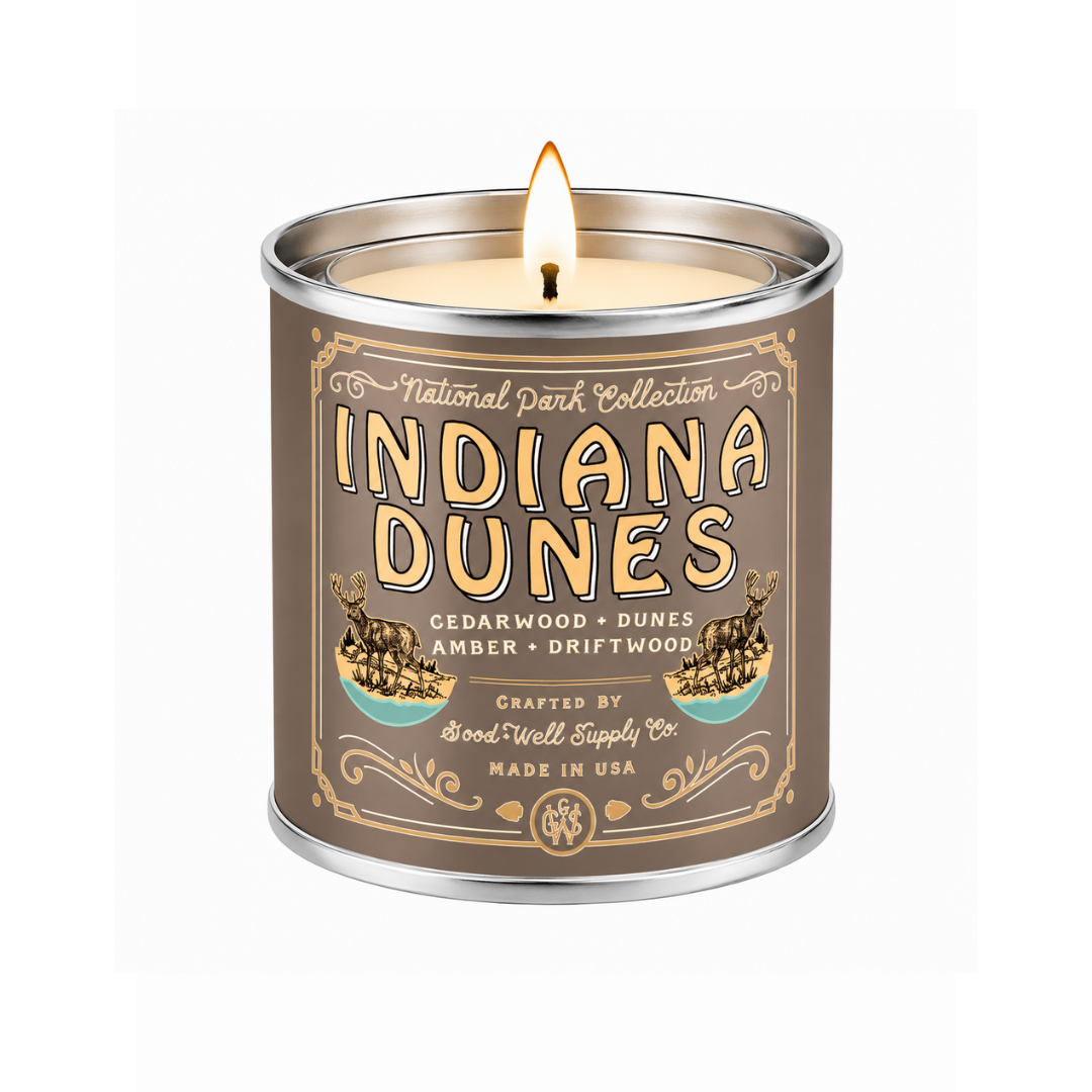 Indiana Dunes National Park Candle - OVERLANDERS Outfitter