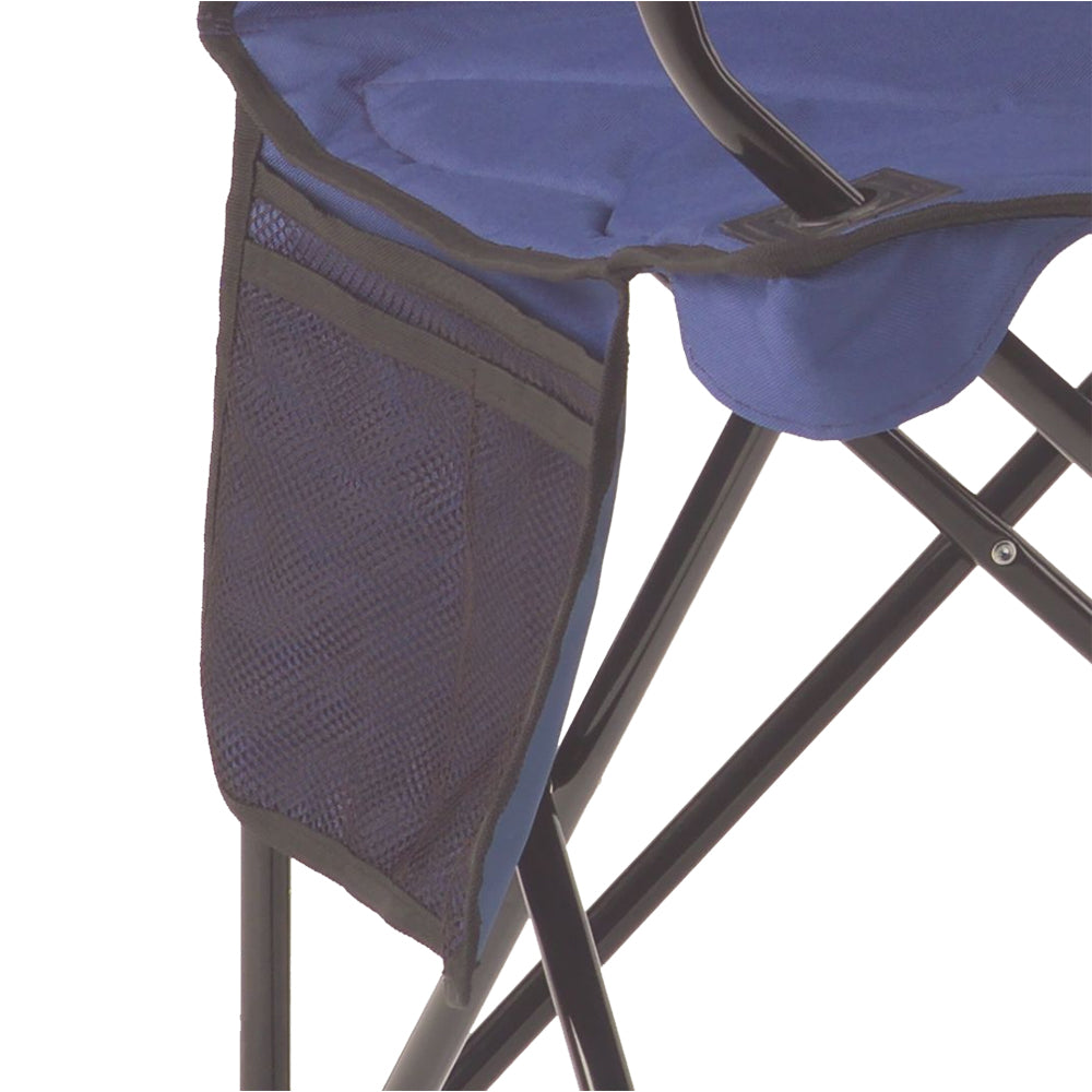 Coleman Cooler Quad Chair - Blue - OVERLANDERS Outfitter