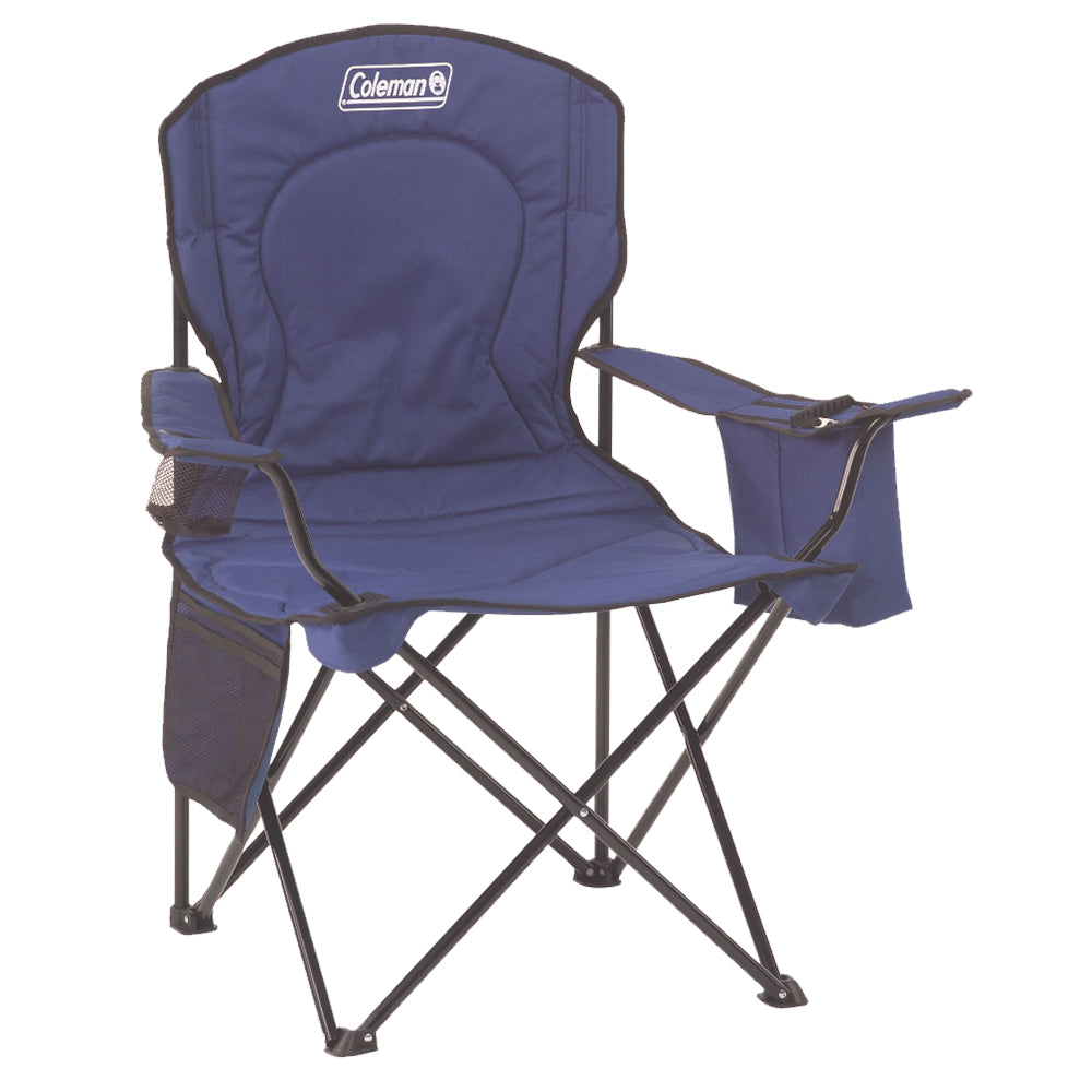 Coleman Cooler Quad Chair - Blue - OVERLANDERS Outfitter